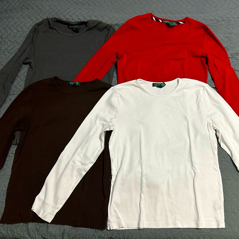 RALPH LAUREN LONG SLEEVES